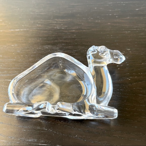 Bayel Vintage Crystal Camel Dish - Picture 1 of 8